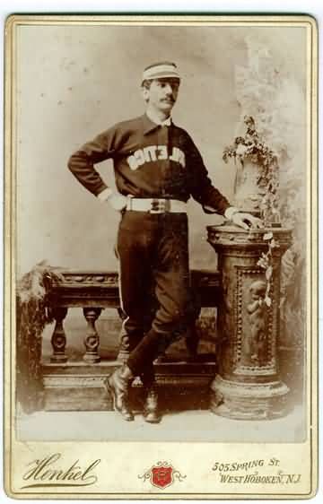 1900s Henkel Cabinet Athletics Player